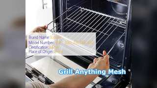 Grill Anything Mesh Sheet No More Falling Food